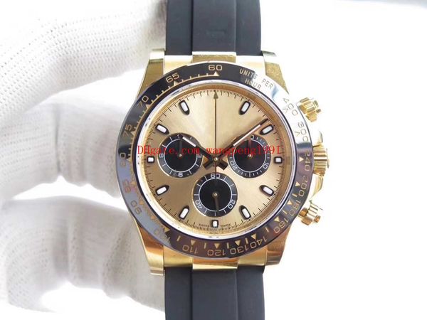9 colors watch 40mm 116518ln 18k yellow gold ceramic bezel rubber strap no chronograph function automatic mens watch watches, Slivery;brown
9 colors watch 40mm 116518ln 18k yellow gold ceramic bezel rubber strap no chronograph function automatic mens watch watches, Slivery;brown