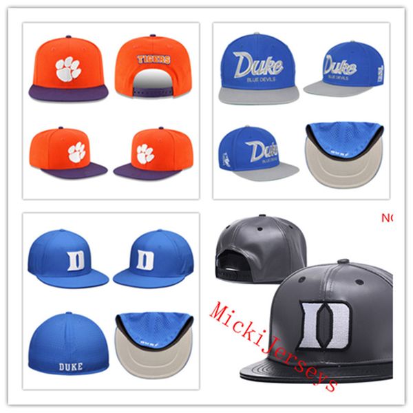 NCAA Duke Blue Devils Snapback Caps Black Orange Clemson Tigers Snapback Caps one size fit most
NCAA Duke Blue Devils Snapback Caps Black Orange Clemson Tigers Snapback Caps one size fit most