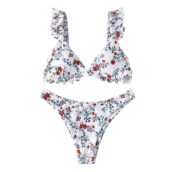 floral printed women bikinis padded seperate swimwear 2020 summer beach suits sweet ladies swimsuits ing, White;black
floral printed women bikinis padded seperate swimwear 2020 summer beach suits sweet ladies swimsuits ing, White;black