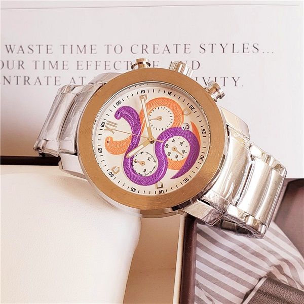 royal oak luxury men's watch casual sports bv quartz watch folding buckle steel strip snake pattern all functions can be operated, Slivery;brown
royal oak luxury men's watch casual sports bv quartz watch folding buckle steel strip snake pattern all functions can be operated, Slivery;brown