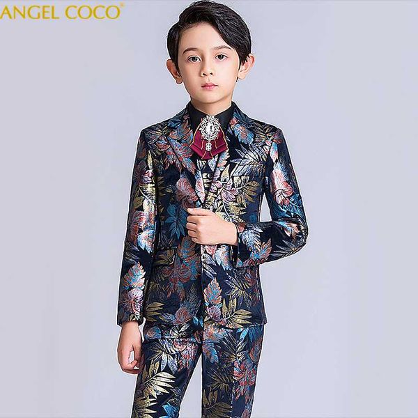 boys formal suit wedding dress gentleman kids jacket vest shirt pants bow tie 5pcs ceremony costumes menino abito da ragazzo, Blue
boys formal suit wedding dress gentleman kids jacket vest shirt pants bow tie 5pcs ceremony costumes menino abito da ragazzo, Blue