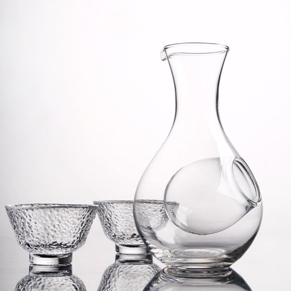 glass cold sake set with ice pocket japanese restaurant clear wine bottle with hole sake cups creative hamster nest cooling room
glass cold sake set with ice pocket japanese restaurant clear wine bottle with hole sake cups creative hamster nest cooling room