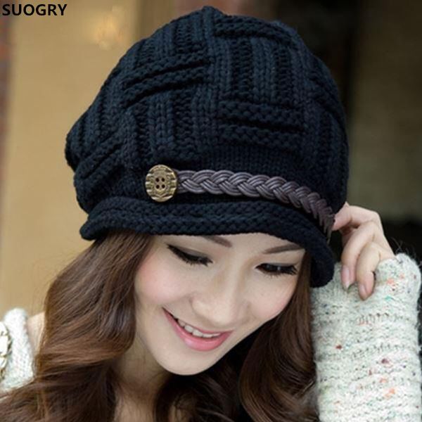 suogry зимы женщин beanie cabled checker pattern knit hat кнопка ремень cap, Blue;gray
suogry зимы женщин beanie cabled checker pattern knit hat кнопка ремень cap, Blue;gray