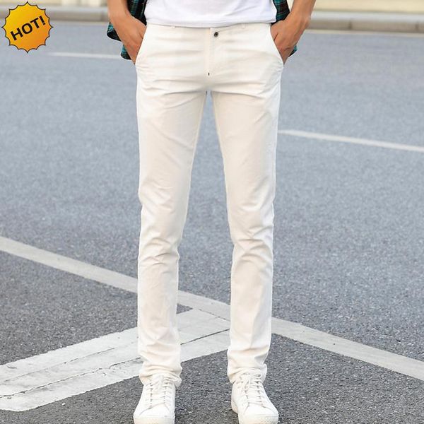 2017 summer thin casual slim fit solid white pencil pants men teenager straight business pencil pants pantalon homme 28-36, Black
2017 summer thin casual slim fit solid white pencil pants men teenager straight business pencil pants pantalon homme 28-36, Black