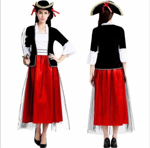 Pirate Womens Sets Costumes Cosplay Halloween Dress Props Adult Free Size Stagewear
Pirate Womens Sets Costumes Cosplay Halloween Dress Props Adult Free Size Stagewear
