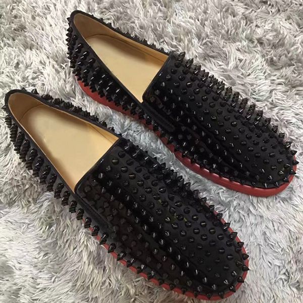 gentleman pik boat casual flat,party wedding dress brand red bottom oxford man sneakers shoes studs walking with box, Black
gentleman pik boat casual flat,party wedding dress brand red bottom oxford man sneakers shoes studs walking with box, Black