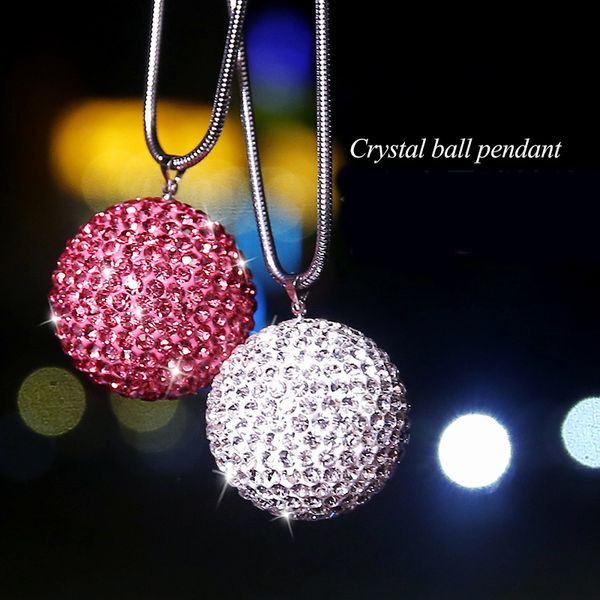 bling crystal ball car pendant diamond rhinestone hanging ornament charms auto rearview mirror decoration dangle car accessories
bling crystal ball car pendant diamond rhinestone hanging ornament charms auto rearview mirror decoration dangle car accessories