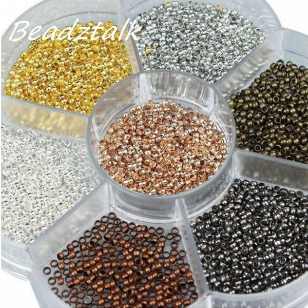 бусины выводы обжимной бусины латунь выводы 2 мм круглый груза падения 2000 шт. / лот 
бусины выводы обжимной бусины латунь выводы 2 мм круглый груза падения 2000 шт. / лот