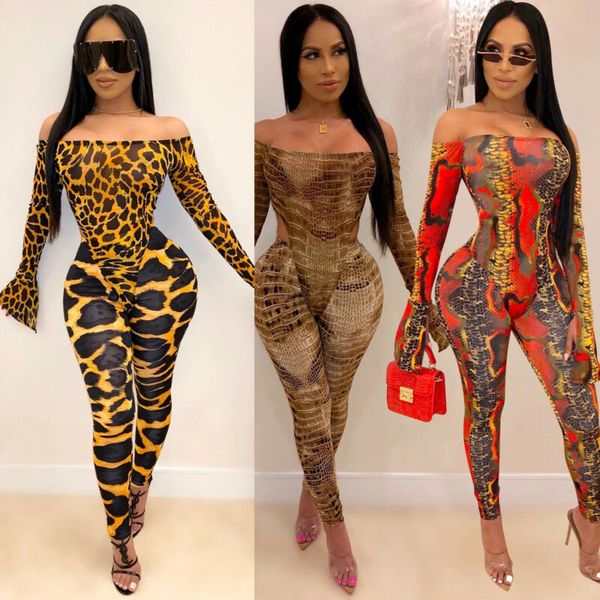 jumpsuit women's naked shoulders bodycon long sleeve clubwear combishort overalls skinny jumpsuits women leopard pants, Black;white
jumpsuit women's naked shoulders bodycon long sleeve clubwear combishort overalls skinny jumpsuits women leopard pants, Black;white