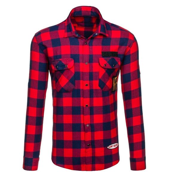 brand shirs men plaid cotton shirt warm fashion male long sleeve casual shirt men young dress shirts plus 2xl stand collar men wholesale, White;black
brand shirs men plaid cotton shirt warm fashion male long sleeve casual shirt men young dress shirts plus 2xl stand collar men wholesale, White;black