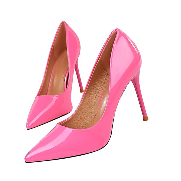 2020 women 9.5cm high heels wedding pumps lady pointed toe peach pink fashion styles heels scarpins talon office stripper shoes, Black
2020 women 9.5cm high heels wedding pumps lady pointed toe peach pink fashion styles heels scarpins talon office stripper shoes, Black
