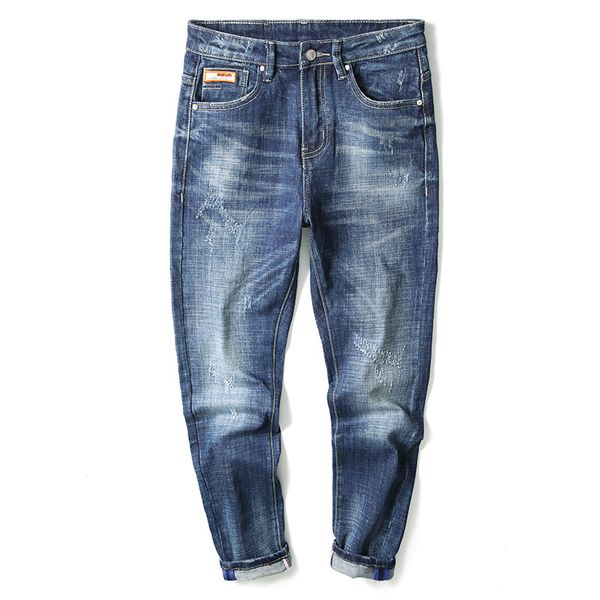 spring and autumn new style men korean-style slim fit elasticity skinny pants teenager fashion men's denim trousers fashion, Blue
spring and autumn new style men korean-style slim fit elasticity skinny pants teenager fashion men's denim trousers fashion, Blue