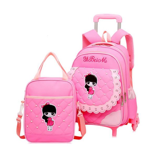 girls trolley rolling backpack climb the stairs school bag set children detachable waterproof backpack travel luggage 2pcs sets
girls trolley rolling backpack climb the stairs school bag set children detachable waterproof backpack travel luggage 2pcs sets