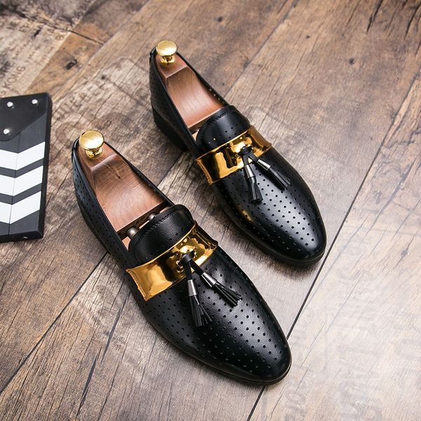 summer breather hollow out formal shoes mens leather white wedding shoes tassels oxford for men dress 2018 loafers, Black
summer breather hollow out formal shoes mens leather white wedding shoes tassels oxford for men dress 2018 loafers, Black