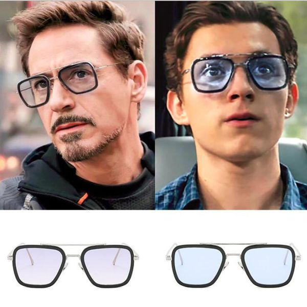 luxury fashion tony sunglasses men brand designer square iron man 3 sun glasses male oculos metal frame retro eyewear, White;black
luxury fashion tony sunglasses men brand designer square iron man 3 sun glasses male oculos metal frame retro eyewear, White;black