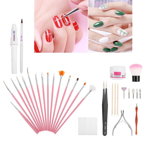 professional nail cuticle trimming grinder pusher fork set gel brushes kit stainless steel manicure pedicure nail art tools kits
professional nail cuticle trimming grinder pusher fork set gel brushes kit stainless steel manicure pedicure nail art tools kits