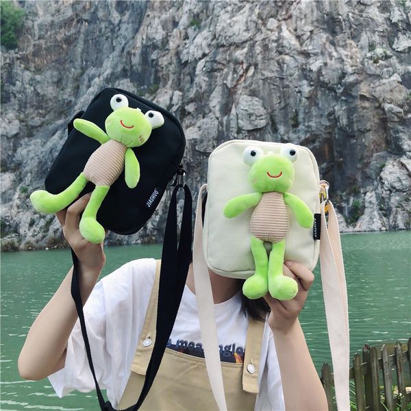 2020 japanese ugly cute frog cartoon doll messenger bag soft sister student wild canvas bag fairy cute
2020 japanese ugly cute frog cartoon doll messenger bag soft sister student wild canvas bag fairy cute