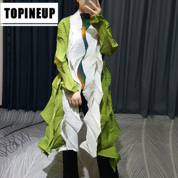 spring women's fashion loose irregular cardigan pleated colorblock long women coat, Tan;black
spring women's fashion loose irregular cardigan pleated colorblock long women coat, Tan;black