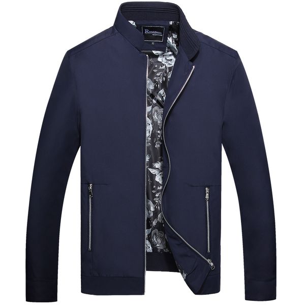 spring autumn male classic jacket new zipper solid stand collar outerwear long sleeve baggy men coat trench college brand jacket, Black;brown
spring autumn male classic jacket new zipper solid stand collar outerwear long sleeve baggy men coat trench college brand jacket, Black;brown