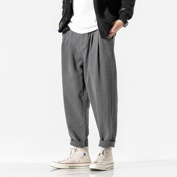 new male japan vintage fashion harajuku trousers men high street hip hop loose casual ankle-length harem pant, Black
new male japan vintage fashion harajuku trousers men high street hip hop loose casual ankle-length harem pant, Black