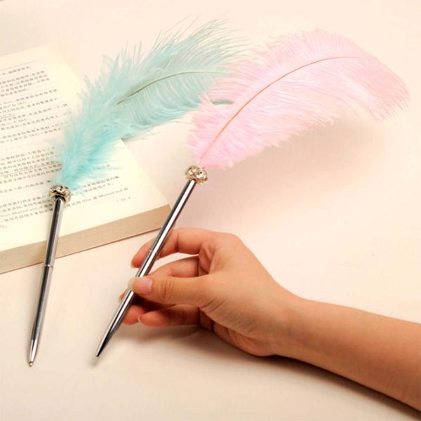 Beautiful Feather Pens Ballpoint Pen Writing for School Office Supplies Stationery Cheap Items Cute Kawaii Pen, Multi-colored
Beautiful Feather Pens Ballpoint Pen Writing for School Office Supplies Stationery Cheap Items Cute Kawaii Pen, Multi-colored