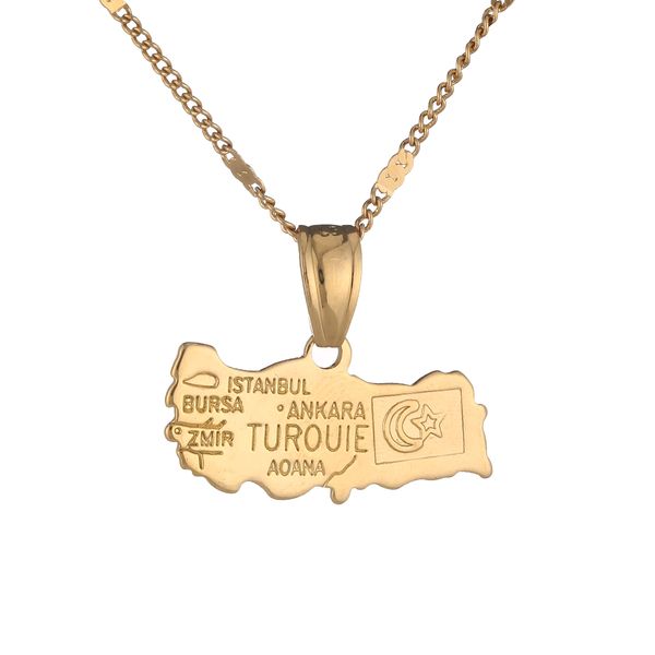 turouie turkey map pendant necklace turkish flag gold color turkiye cumhuriyeti women jewelry, Silver
turouie turkey map pendant necklace turkish flag gold color turkiye cumhuriyeti women jewelry, Silver