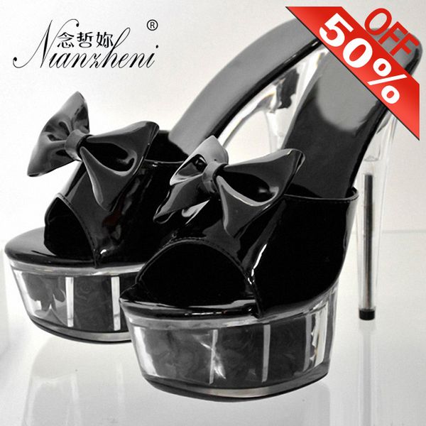 summer patent leather butterfly rose crystal thin heels women's slippers 15cm high heeled shoes 6 inches pole dancing party, Black
summer patent leather butterfly rose crystal thin heels women's slippers 15cm high heeled shoes 6 inches pole dancing party, Black