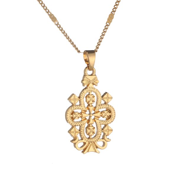 ethiopian gold color cross pendant necklaces eritrea african cross chain jewelry gifts, Silver
ethiopian gold color cross pendant necklaces eritrea african cross chain jewelry gifts, Silver