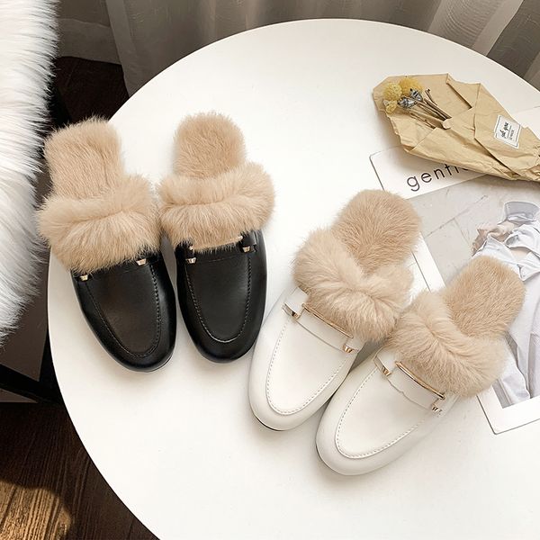 shoes woman 2019 slippers flat fur flip flops luxury slides cover toe slipers women shallow female mule plush designer new soft, Black
shoes woman 2019 slippers flat fur flip flops luxury slides cover toe slipers women shallow female mule plush designer new soft, Black
