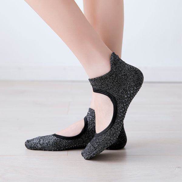 2019 professional anti slip yoga socks women sports breathable pilates socks cotton ballet heel protector dance slippers, Black
2019 professional anti slip yoga socks women sports breathable pilates socks cotton ballet heel protector dance slippers, Black