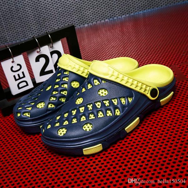 designer sandals summer sandals slippers men casual shoes hole shoes breathable beach slippers hole shoes shower sandals quality, Black
designer sandals summer sandals slippers men casual shoes hole shoes breathable beach slippers hole shoes shower sandals quality, Black