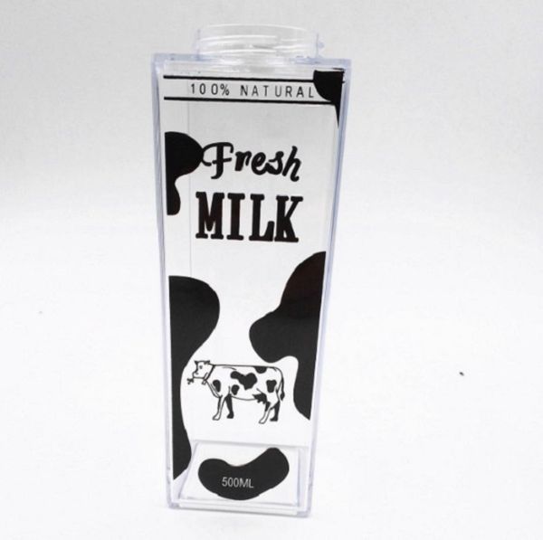 kitchen leakproof milk carton water bottle 500ml juicing bottles plastic water bottle clear milk carton bottle with 10 stickers
kitchen leakproof milk carton water bottle 500ml juicing bottles plastic water bottle clear milk carton bottle with 10 stickers