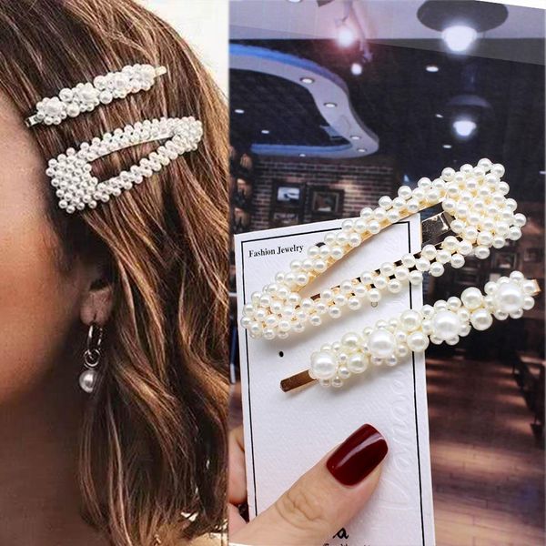 1pcs ins fashion women girls elegant pearls hair clips sweet headwear hair ornament hairpins barrettes hairwear hair accessories fcwox, Black
1pcs ins fashion women girls elegant pearls hair clips sweet headwear hair ornament hairpins barrettes hairwear hair accessories fcwox, Black