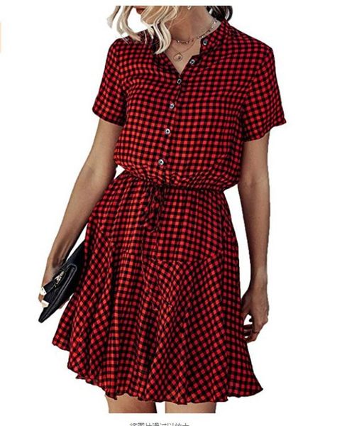 printed women dresses slim casual tether button short sleeved stand collar dresses fashion women party dresses, Black;gray
printed women dresses slim casual tether button short sleeved stand collar dresses fashion women party dresses, Black;gray