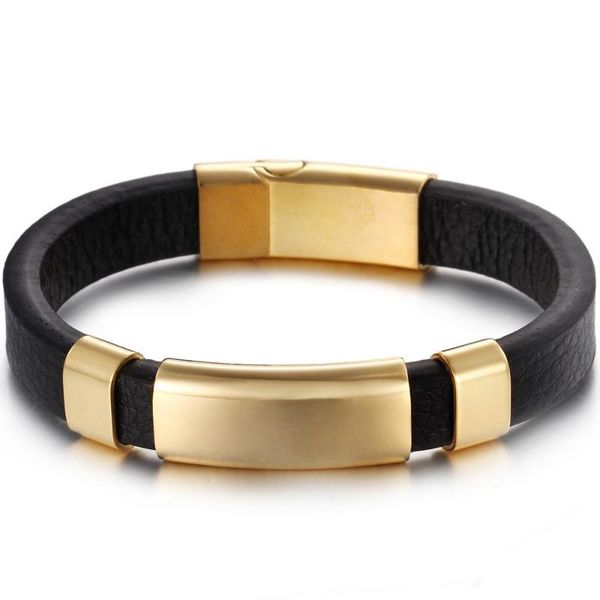 cool cowhide wrap bangle bracelet men with magnet clasp gold color stainless steel & genuine leather mens cuff bracelets 2020, Golden;silver
cool cowhide wrap bangle bracelet men with magnet clasp gold color stainless steel & genuine leather mens cuff bracelets 2020, Golden;silver