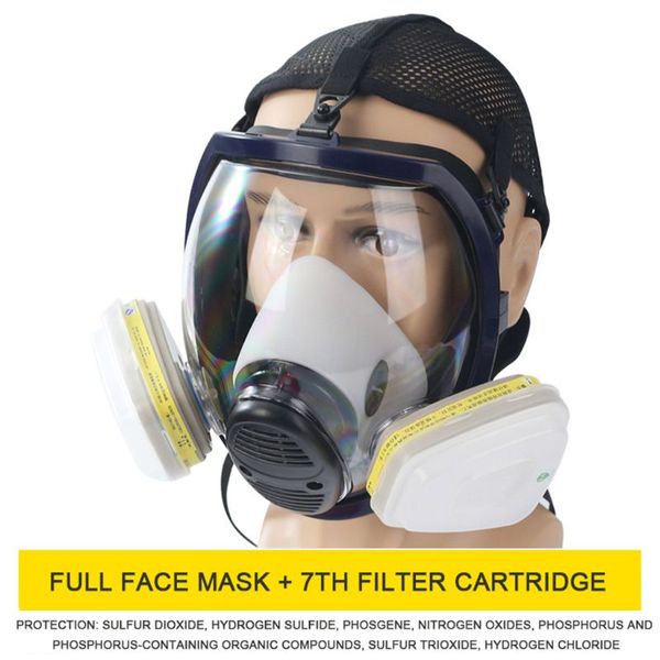 6800 gas mask dust full masks facepiece respirator for painting spraying chemistry d08b
6800 gas mask dust full masks facepiece respirator for painting spraying chemistry d08b