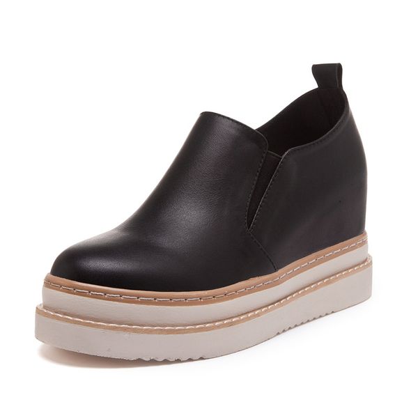 spring women shoes flat platforms slip on wedges sneakers leather platform ladies oxfords woman flats casual shoes creepers, Black
spring women shoes flat platforms slip on wedges sneakers leather platform ladies oxfords woman flats casual shoes creepers, Black