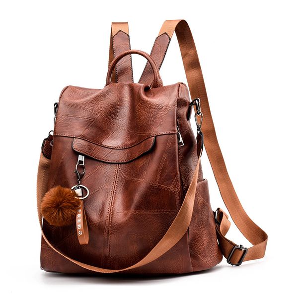 new vintage backpack female brand leather women's back pack soft pu women leather backpacks schoolbags travel shoulder bag
new vintage backpack female brand leather women's back pack soft pu women leather backpacks schoolbags travel shoulder bag