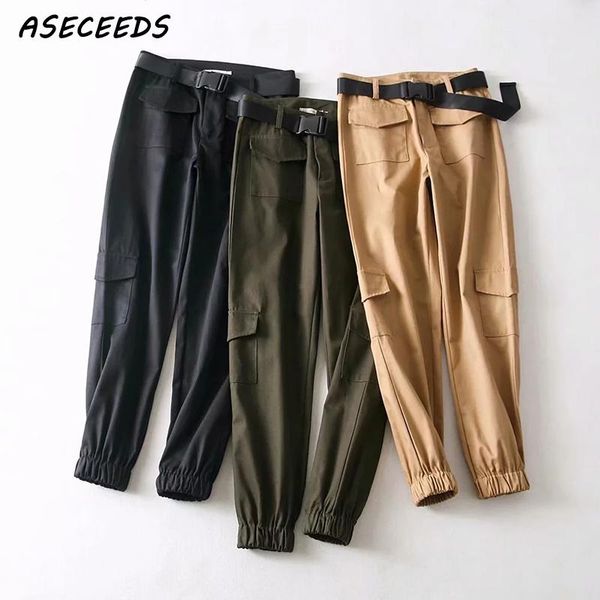 black high waist camo pants joggers women pockets khaki cargo pants women loose trousers streetwear korean fashion 2019, Black;white
black high waist camo pants joggers women pockets khaki cargo pants women loose trousers streetwear korean fashion 2019, Black;white