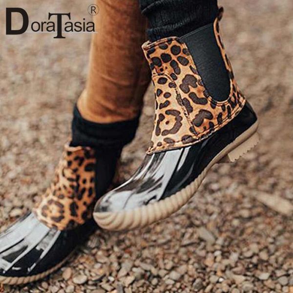 doratasia big size 35-43 new ladies mixed colors rain boots waterproof boots women fashion elastic band ankle shoes woman, Black
doratasia big size 35-43 new ladies mixed colors rain boots waterproof boots women fashion elastic band ankle shoes woman, Black