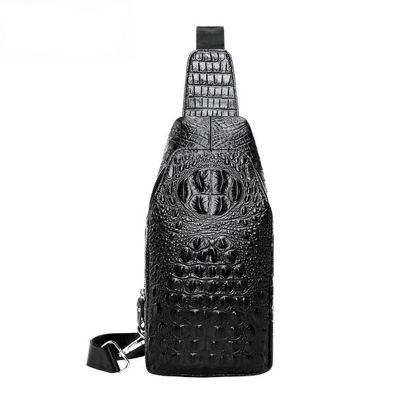 2020 men's leather crocodile pattern chest bag head layer cowhide shoulder bag messenger men
2020 men's leather crocodile pattern chest bag head layer cowhide shoulder bag messenger men