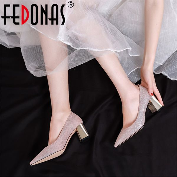 fedonas glitters elegant wedding pointed toe women shoes spring summer high heels pumps female party shoes woman heels woman, Black
fedonas glitters elegant wedding pointed toe women shoes spring summer high heels pumps female party shoes woman heels woman, Black