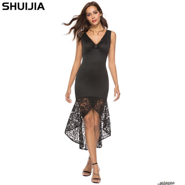 womens designer stitching dress lace skirtirmdh, Black;gray
womens designer stitching dress lace skirtirmdh, Black;gray