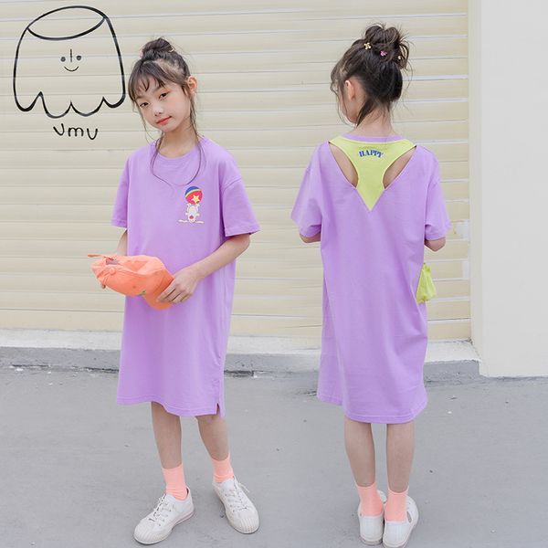 girls cotton dress 2020 summer korean kids and teen girls casual loose back hollow dresses baby cute cartoon dress, #8717, Red;yellow
girls cotton dress 2020 summer korean kids and teen girls casual loose back hollow dresses baby cute cartoon dress, #8717, Red;yellow