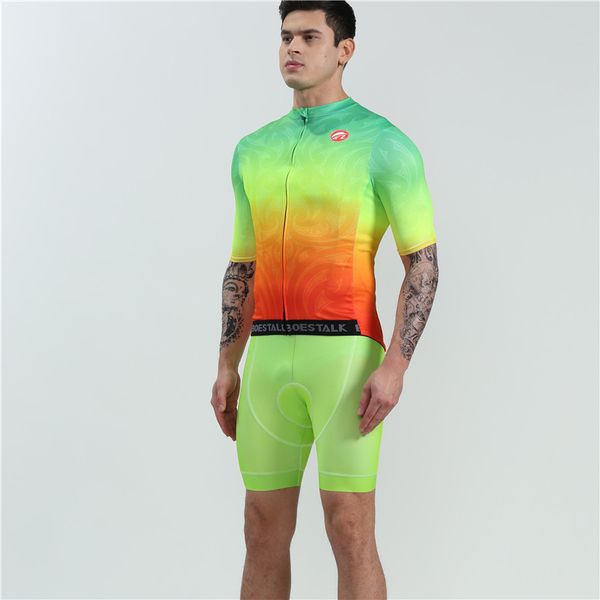 boestalk 2020 bike european team race clothing fluorescent yellow short sleeve gradient road mountain gel cushion, Black;blue
boestalk 2020 bike european team race clothing fluorescent yellow short sleeve gradient road mountain gel cushion, Black;blue