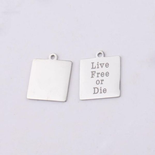 10pcs/lot stainless steel charm high polished live or die letters charms diy jewelry making accessory 18*21mm, Bronze;silver
10pcs/lot stainless steel charm high polished live or die letters charms diy jewelry making accessory 18*21mm, Bronze;silver