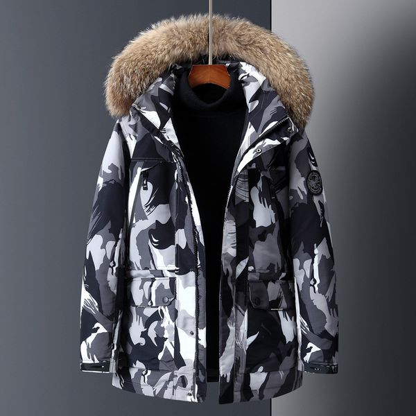 hooded duck down jackets thick warm winter windproof jacket men long coats fur hooded outerwer down parkas 5xl male, Black
hooded duck down jackets thick warm winter windproof jacket men long coats fur hooded outerwer down parkas 5xl male, Black
