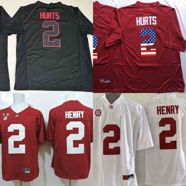 alabama crimson tide #2 jalen hurts blackout gray red usa flag limited white sec patch stitched ncaa jersey, Black
alabama crimson tide #2 jalen hurts blackout gray red usa flag limited white sec patch stitched ncaa jersey, Black