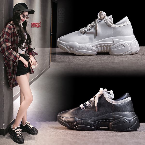 dad shoe woman 2019 autumn baitazhi smoked shoes ventilation ins shoes black street time sneakers
dad shoe woman 2019 autumn baitazhi smoked shoes ventilation ins shoes black street time sneakers