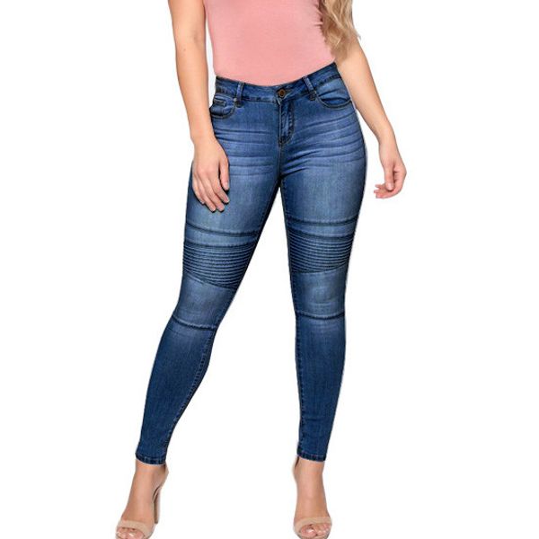 women's jeans 2021 autumn summer casual high-waist elastic pocket hole denim button zipper slim pencil pants l0819, Blue
women's jeans 2021 autumn summer casual high-waist elastic pocket hole denim button zipper slim pencil pants l0819, Blue